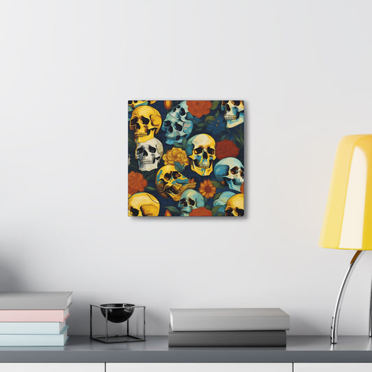 "Skull Garden" Canvas Print