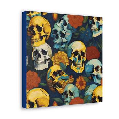 "Skull Garden" Canvas Print