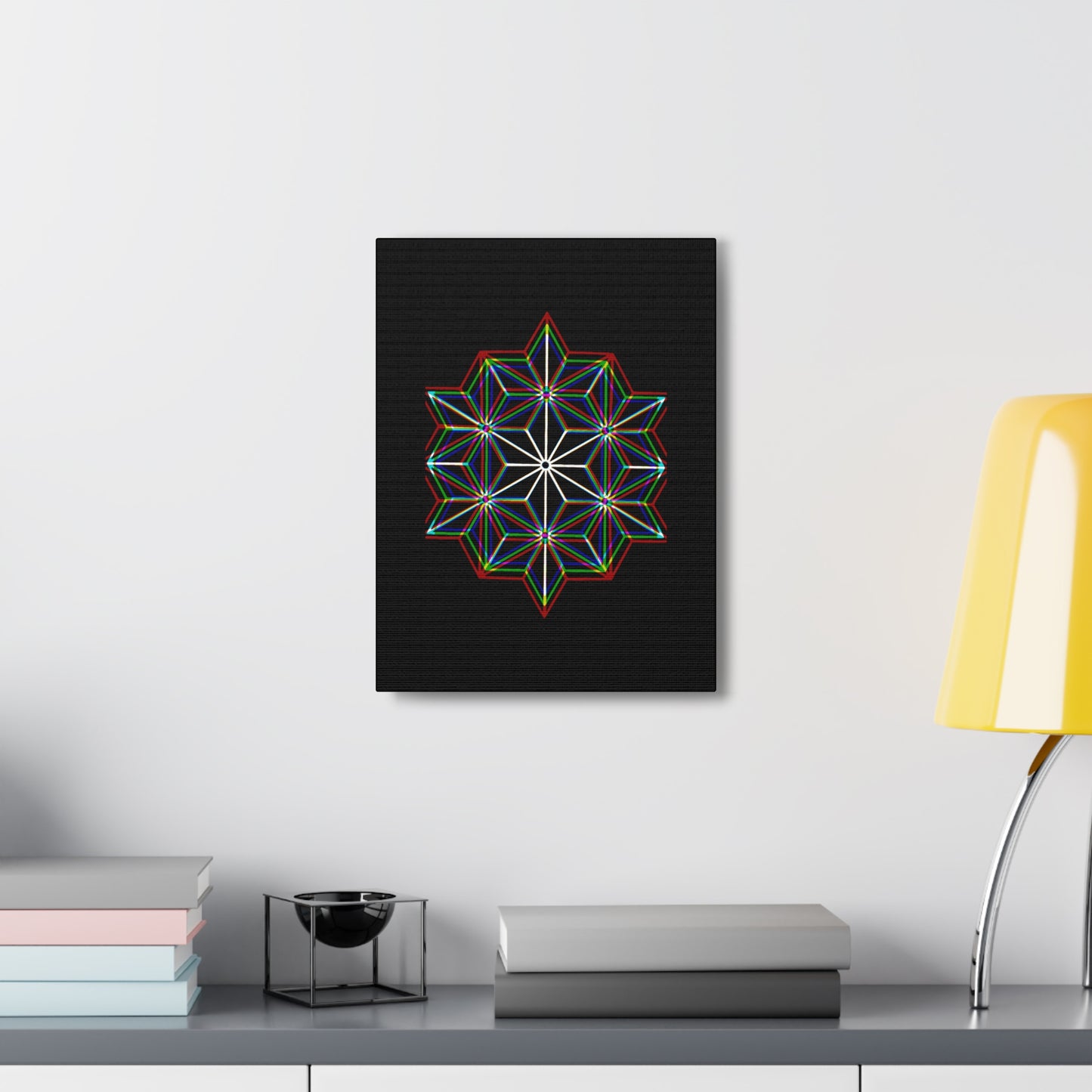 "Asanoha" Canvas Print