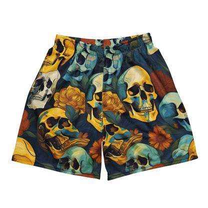 "Skull Garden" Athletic Shorts