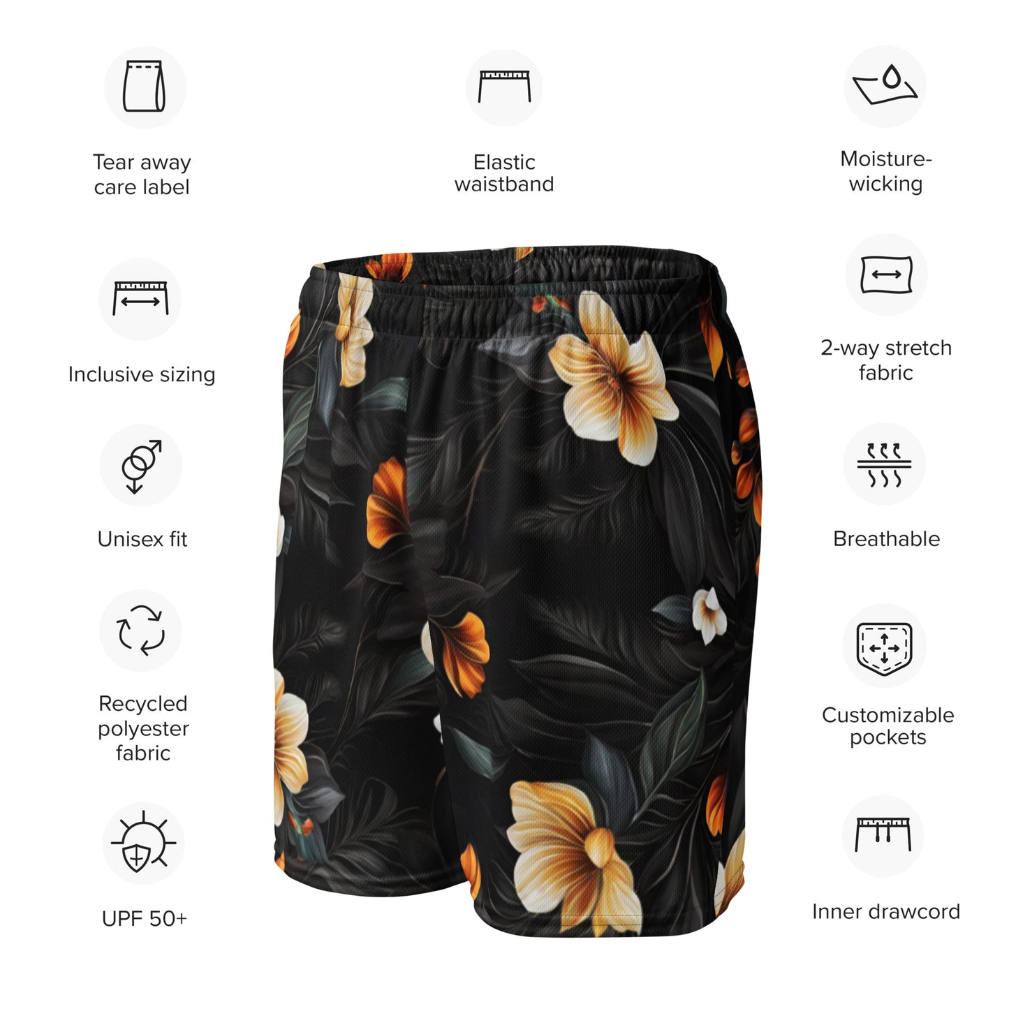 "Malvaceae" Athletic Shorts