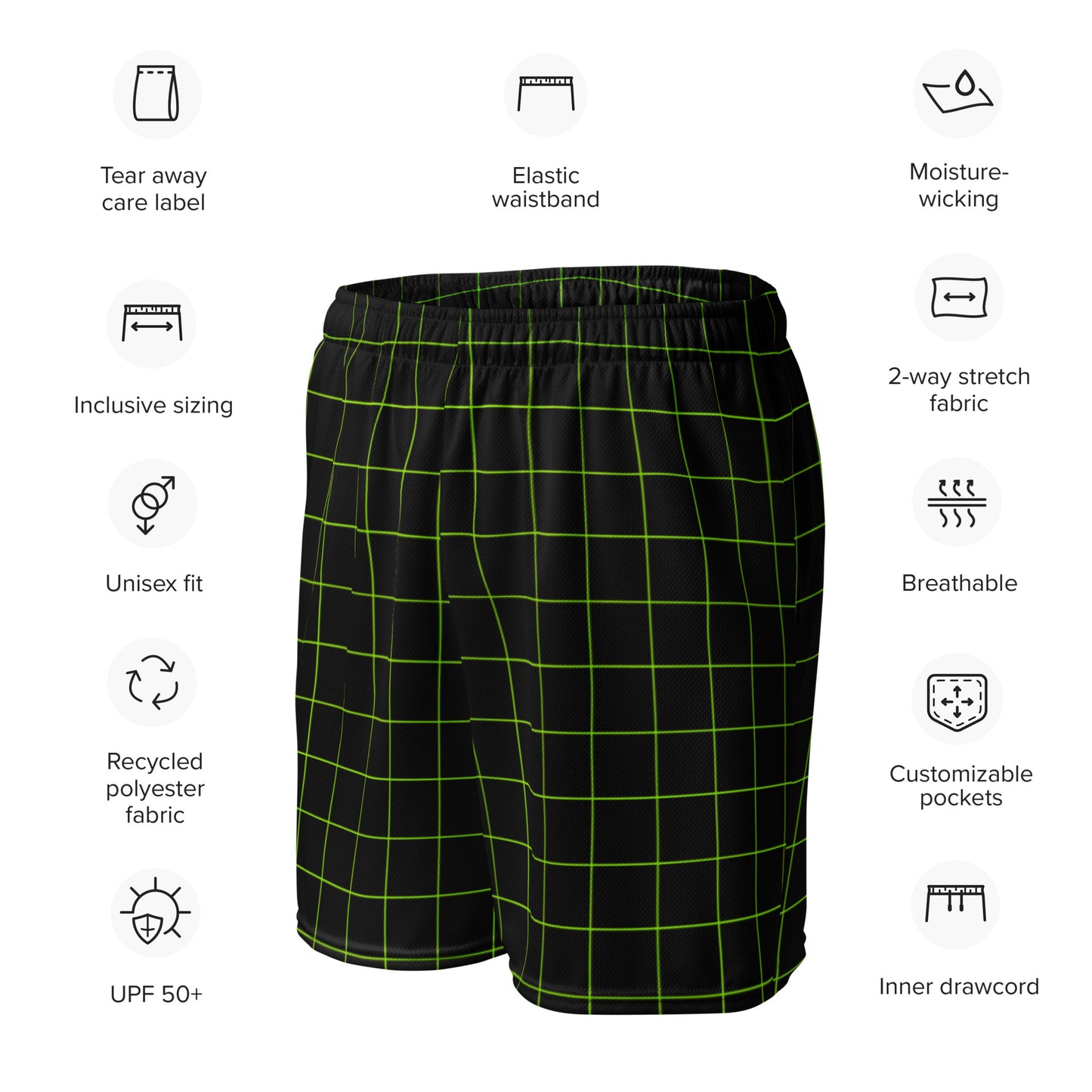 "Matrix" Athletic Shorts