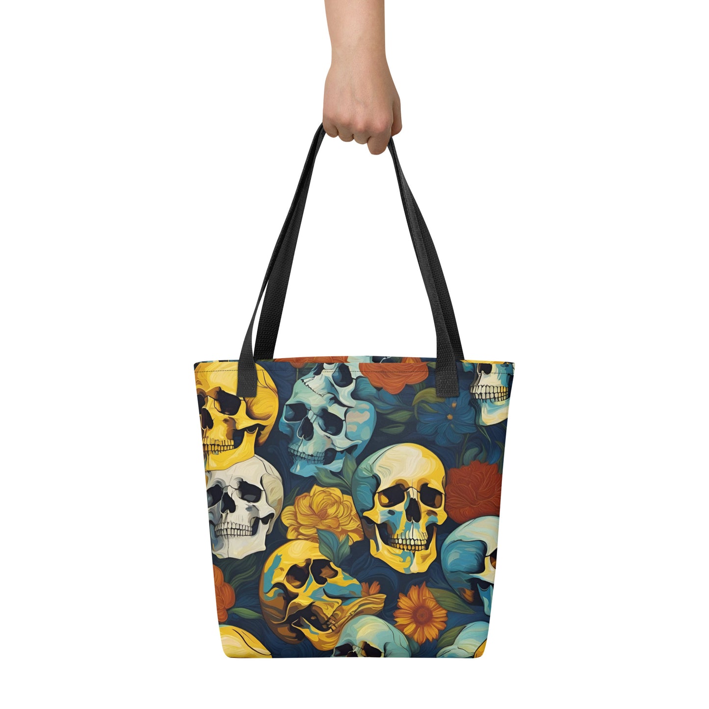 "Skull Garden" Tote Bag