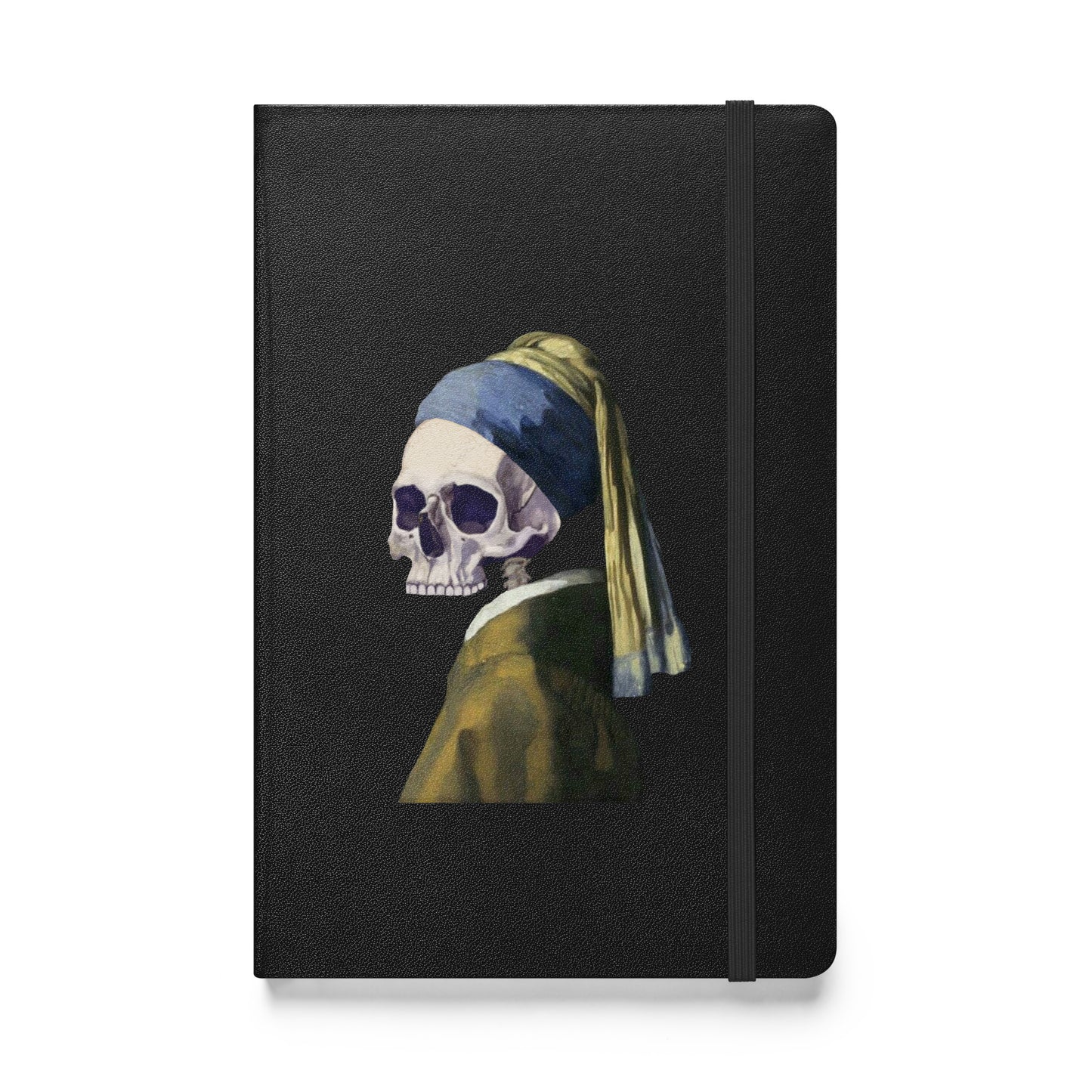 "Girl With A Pearl Skull" Hardcover Journal