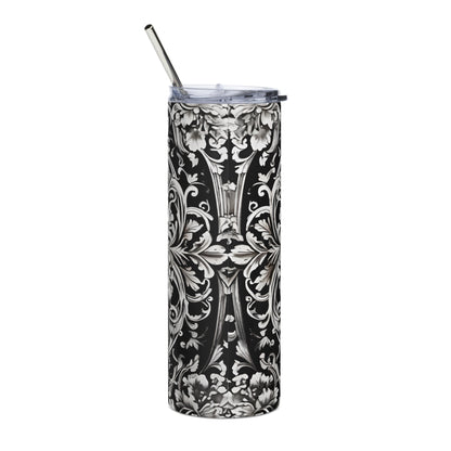 "Acanthus" Stainless Steel Tumbler