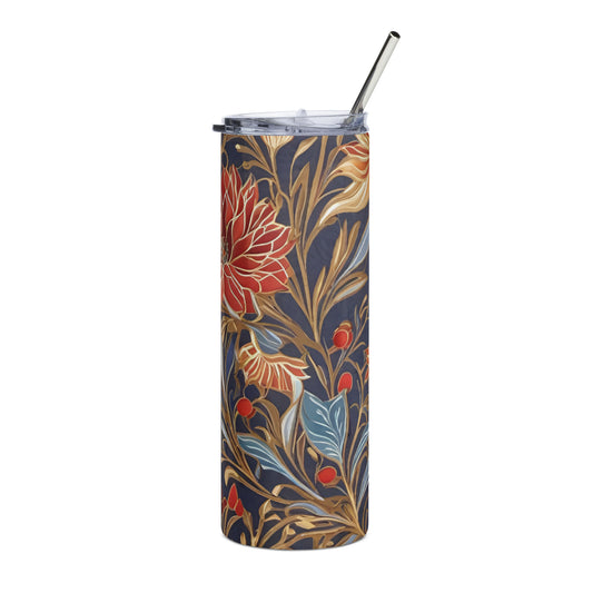 "Flora" Stainless Steel Tumbler