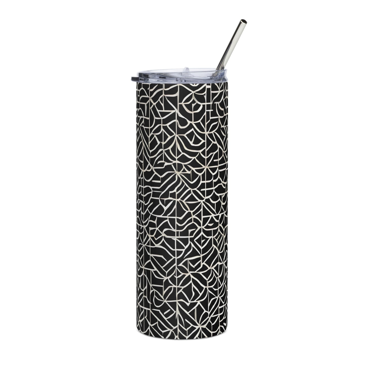 "Labyrinth" Stainless Steel Tumbler