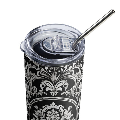 "Acanthus" Stainless Steel Tumbler